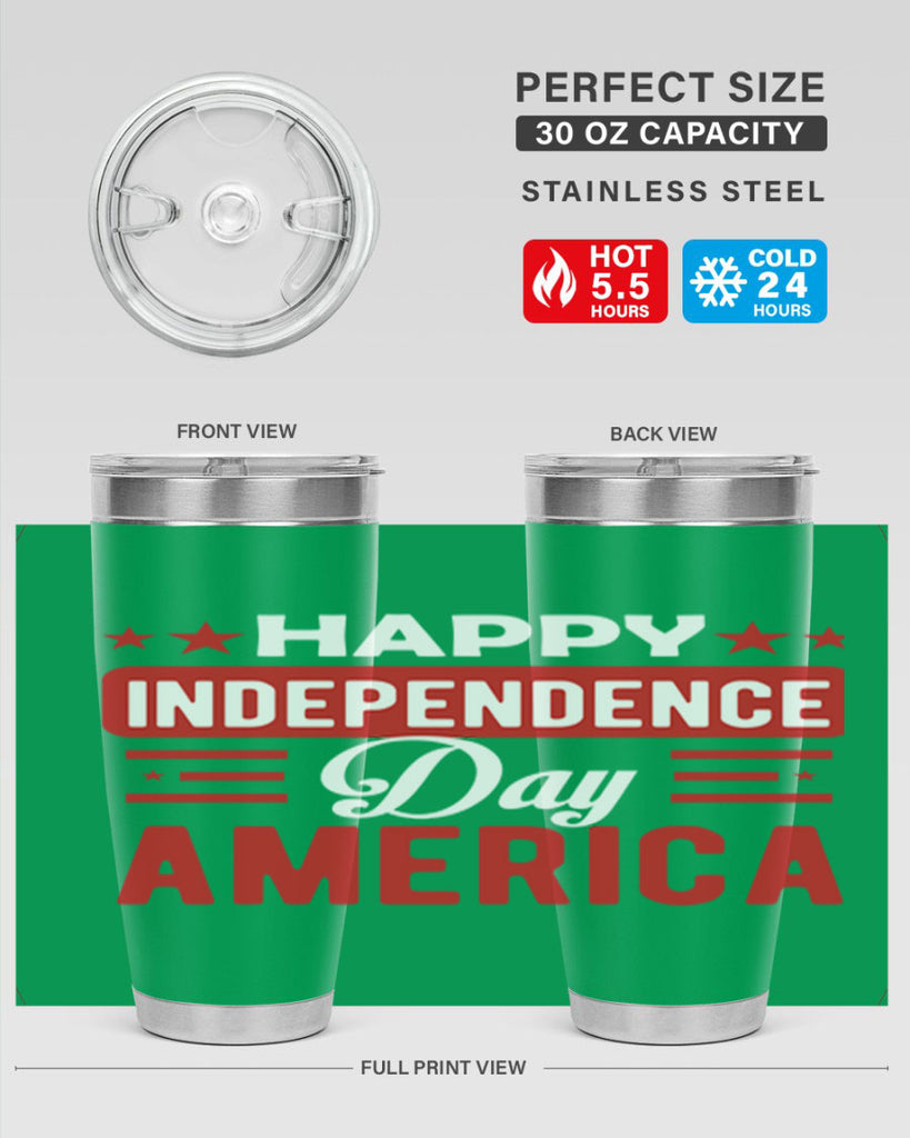 Happy independece day America Style 103#- Fourt Of July- Tumbler