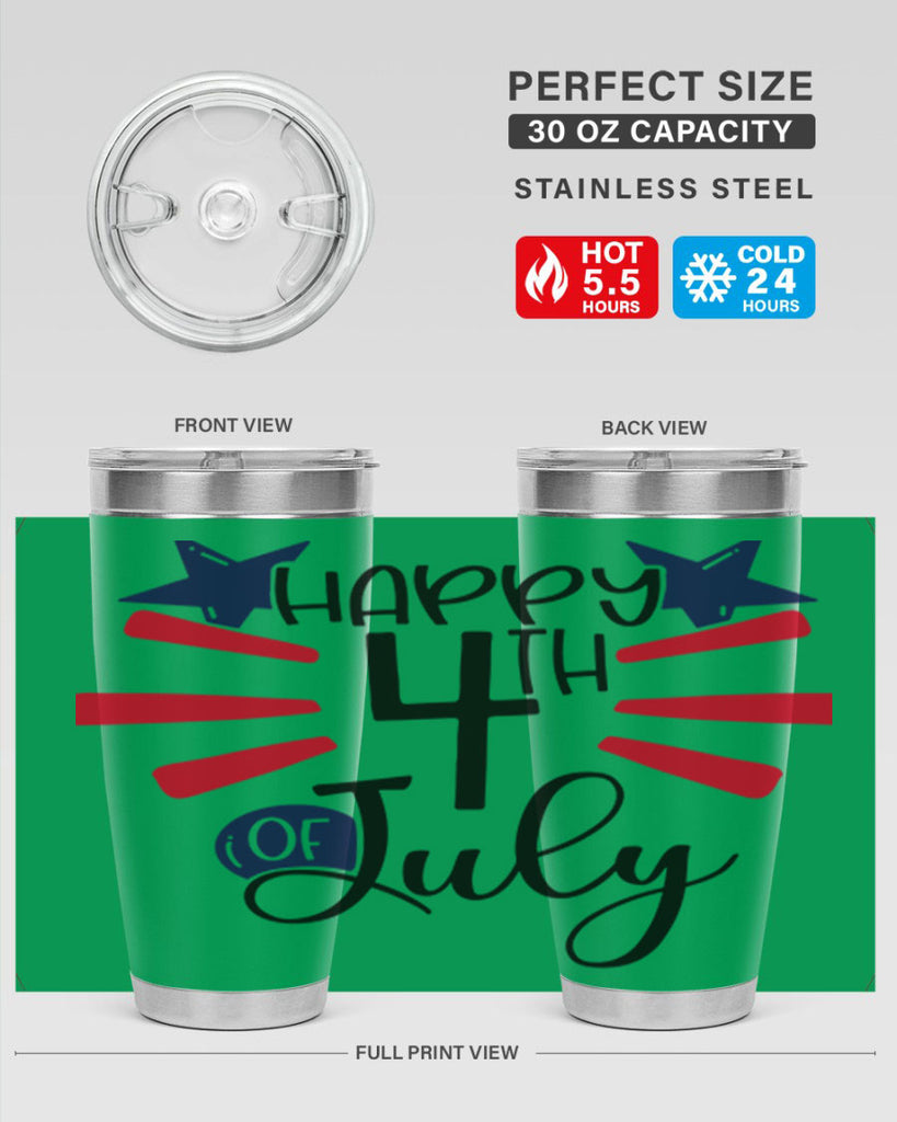 Happy th Of July Style 155#- Fourt Of July- Tumbler