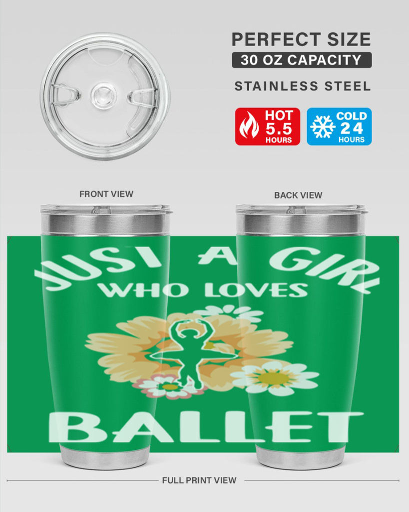 Just a Girl Who Loves Ballet 56#- ballet- Tumbler