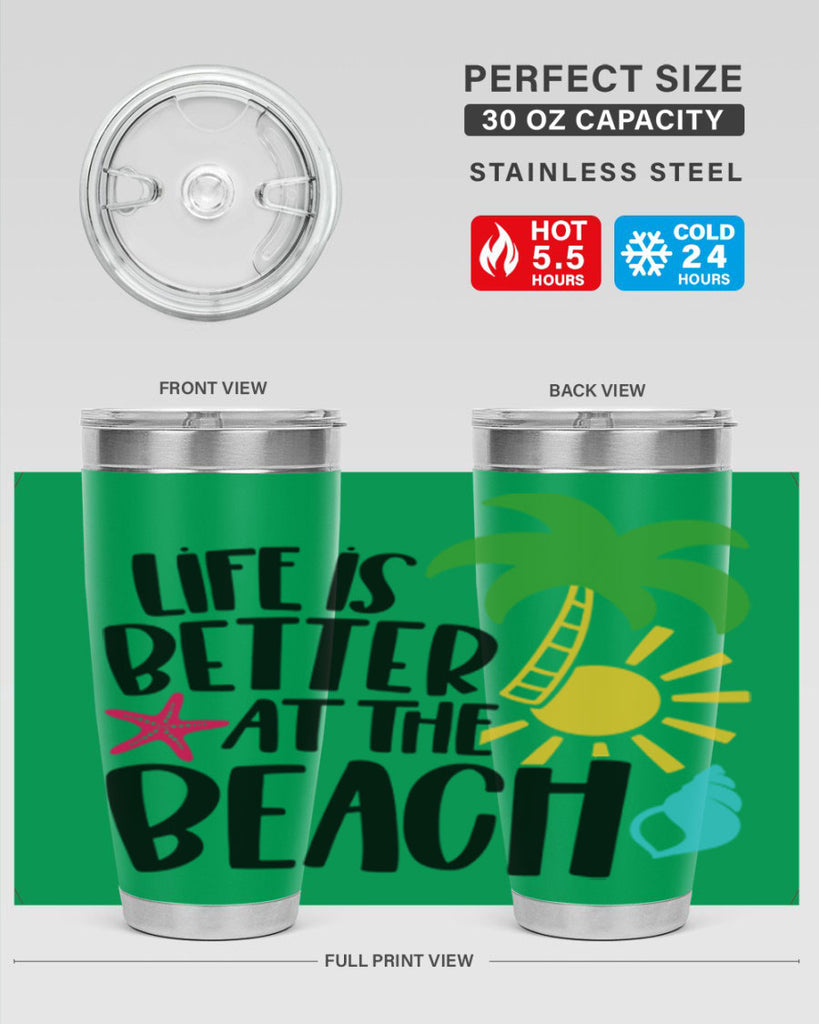 Life Is Better At The Beach Style 34#- summer- Tumbler