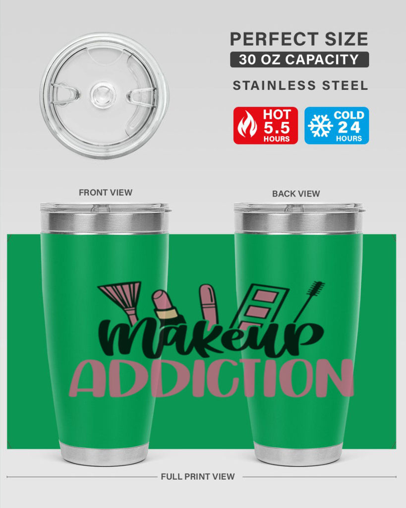 Makeup Addiction Style 54#- make up- Tumbler