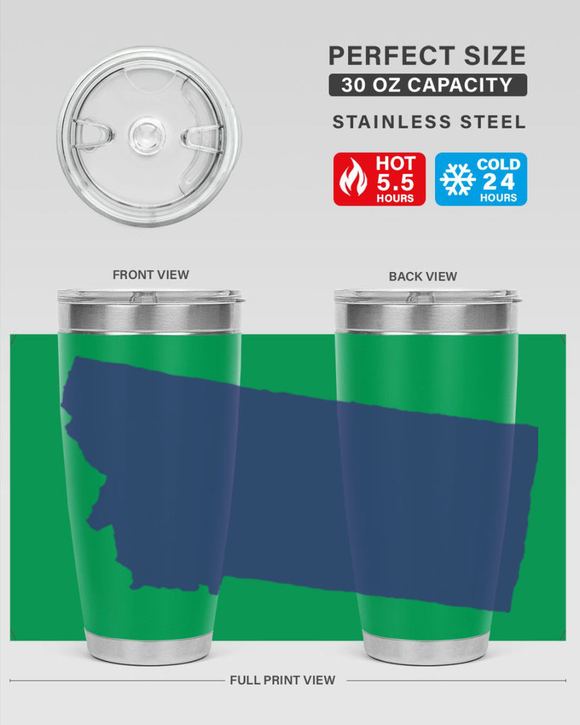 Montana 25#- stateflags- Tumbler