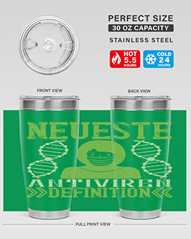 Neueste Antiviren Definition Style 28#- corona virus- Tumbler