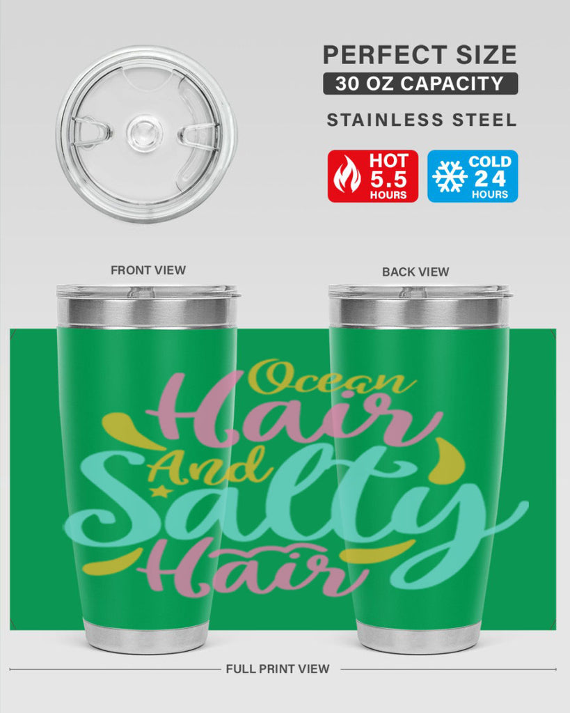 OCEAN HAIR SALTY HAIR Style 60#- summer- Tumbler