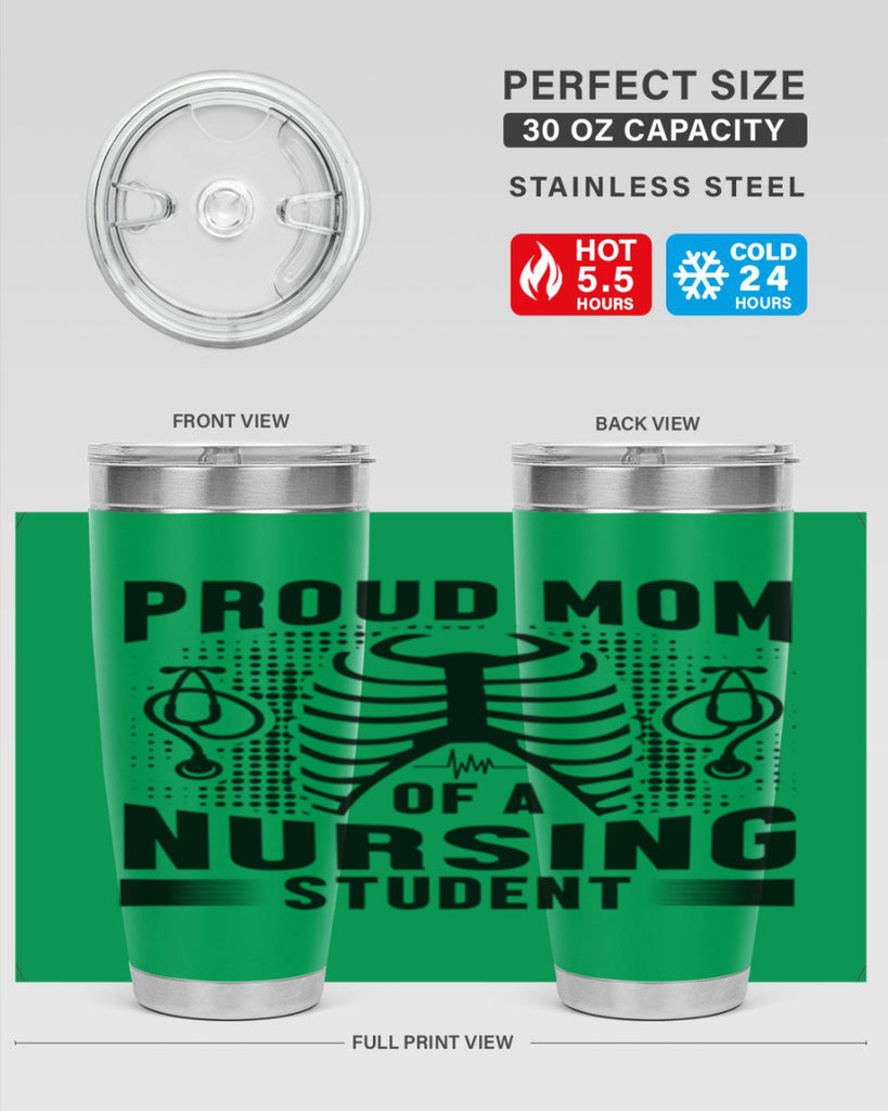 Proud mom Style 255#- nurse- tumbler