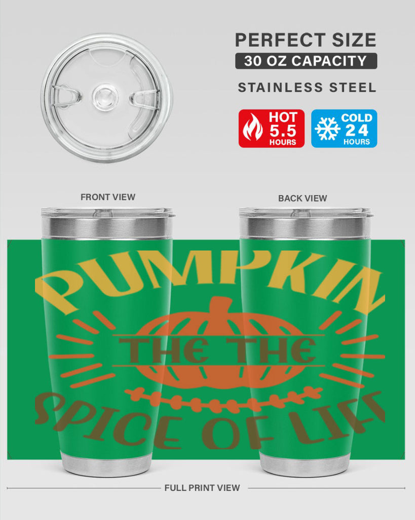 Pumpkin the the Spice of Life 560#- fall- Tumbler