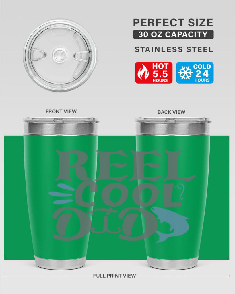 Reel Cool Dad 68#- dad- Tumbler