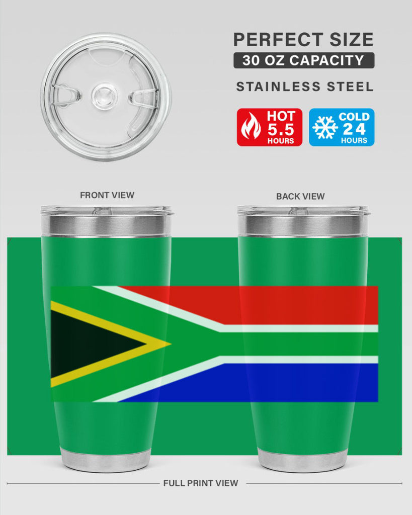 South Africa 36#- world flags- Tumbler
