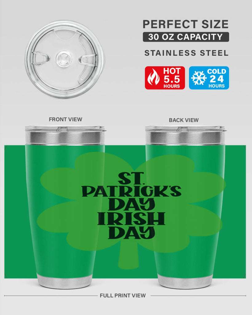 St Patricks Day Irish Day Style 30#- St Patricks Day- Tumbler