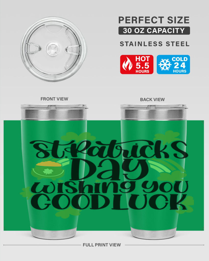 St Patricks Day Wishing You Good Luck Style 27#- St Patricks Day- Tumbler