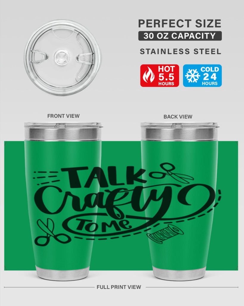 Talk Crafty Tome 7#- crafting- Tumbler