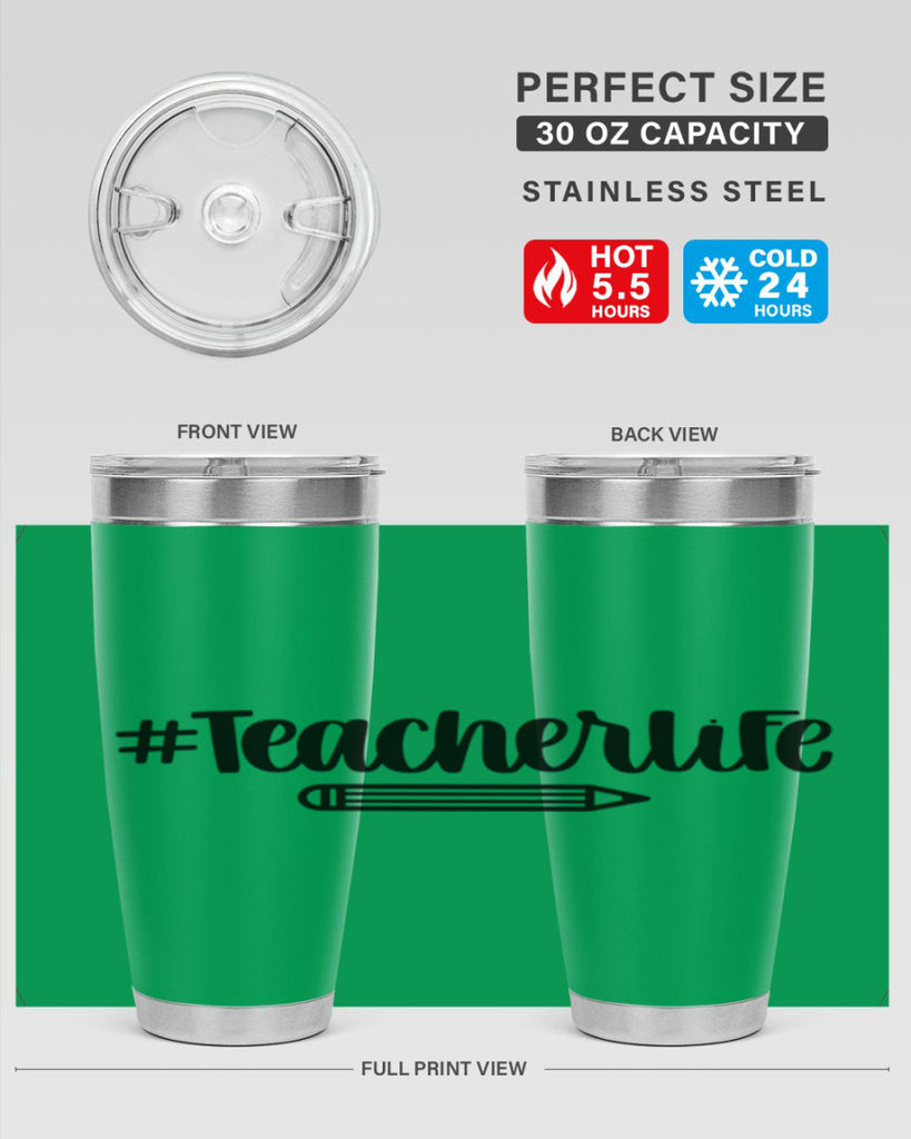Teacher Life Style 50#- teacher- tumbler