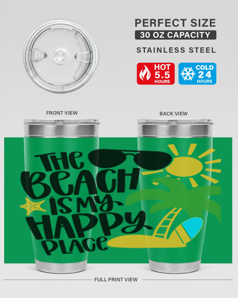 The Beach Is My Happy Place Style 12#- summer- Tumbler