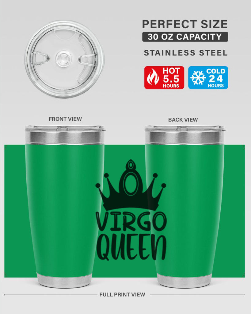 Virgo queen 539#- zodiac- Tumbler
