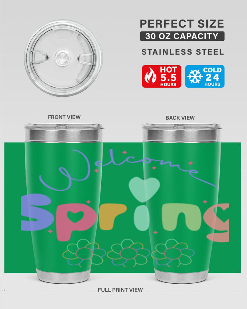 Welcome Spring583#- spring- Tumbler