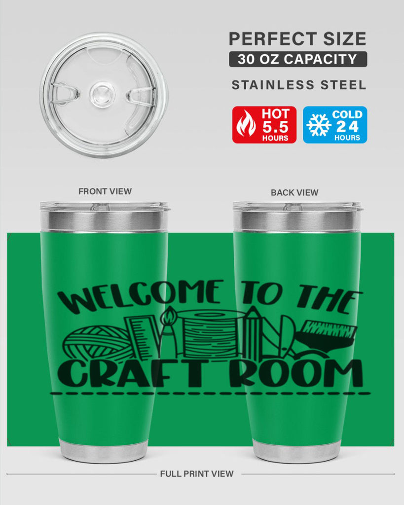 Welcome To the Craft Room 1#- crafting- Tumbler