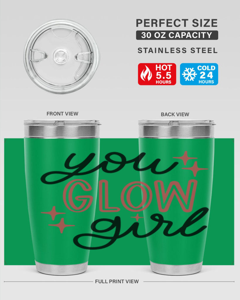 You Glow Girl Style 5#- make up- Tumbler