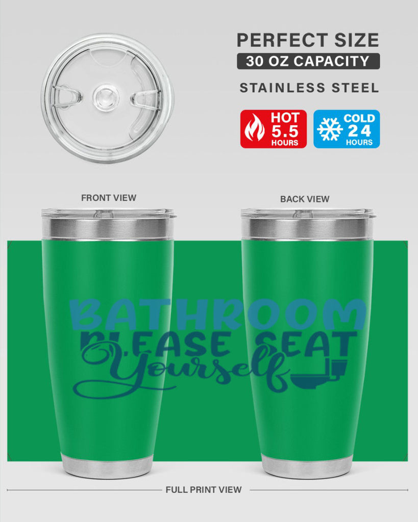 bathroom please seat yourself 92#- bathroom- Tumbler