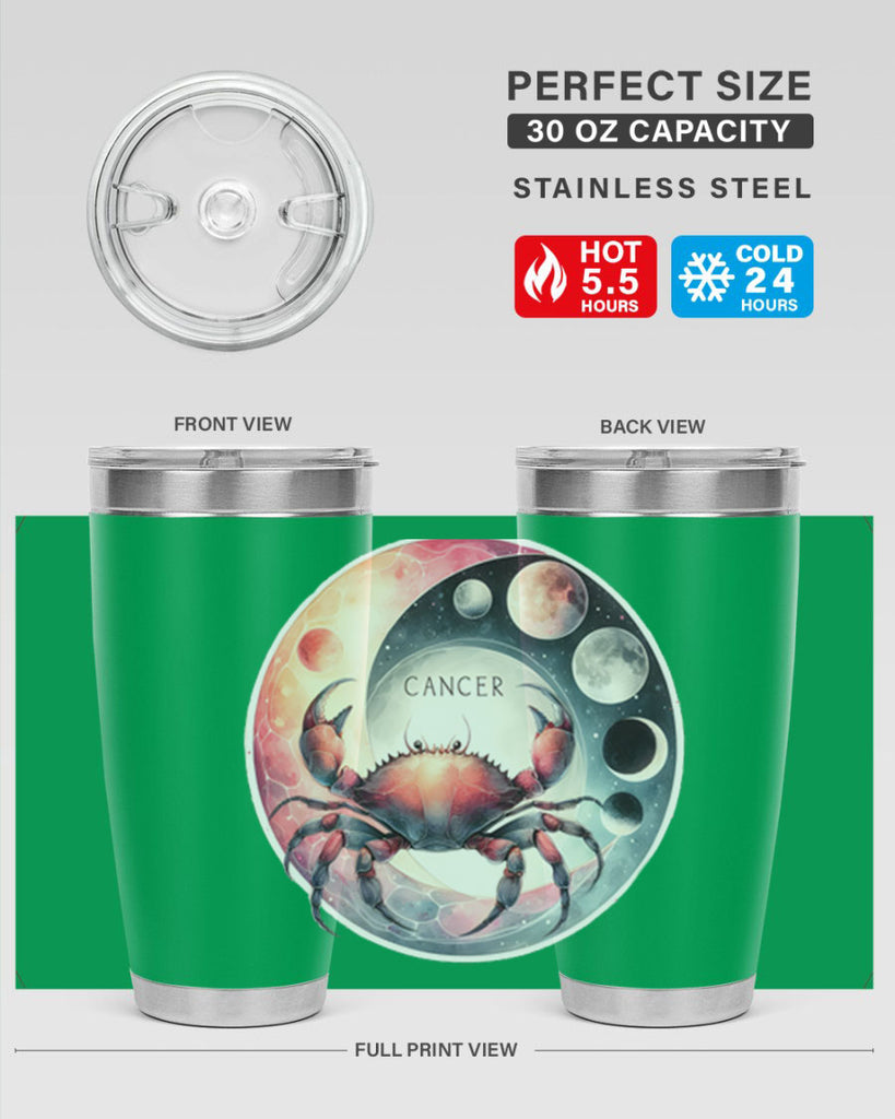 cancer 166#- zodiac- Tumbler