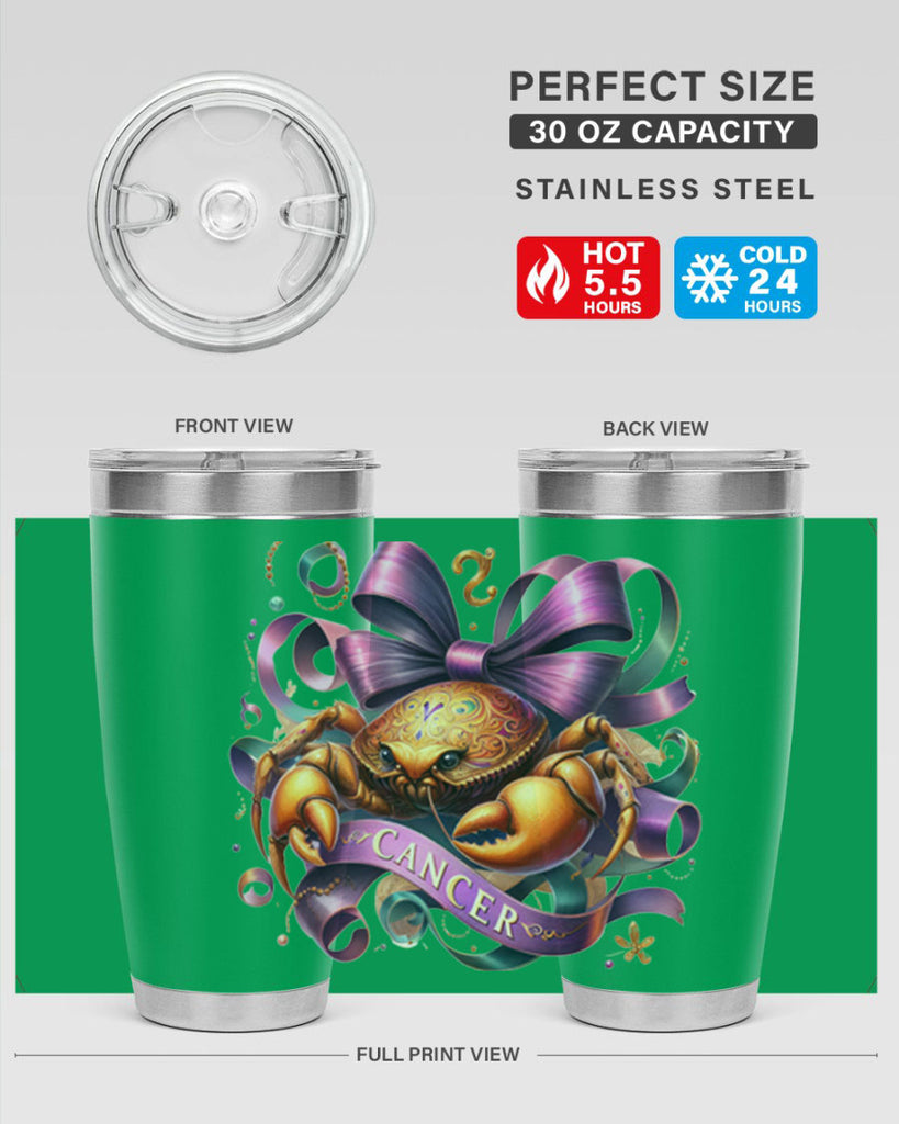 cancer 173#- zodiac- Tumbler