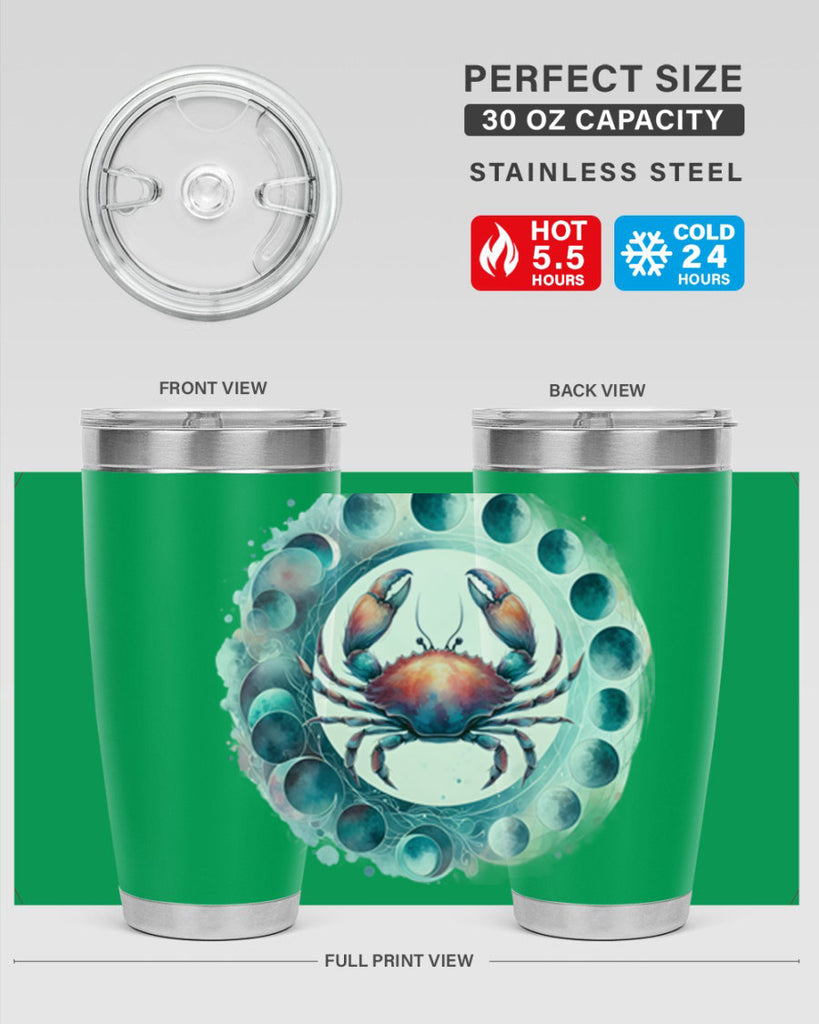 cancer 179#- zodiac- Tumbler