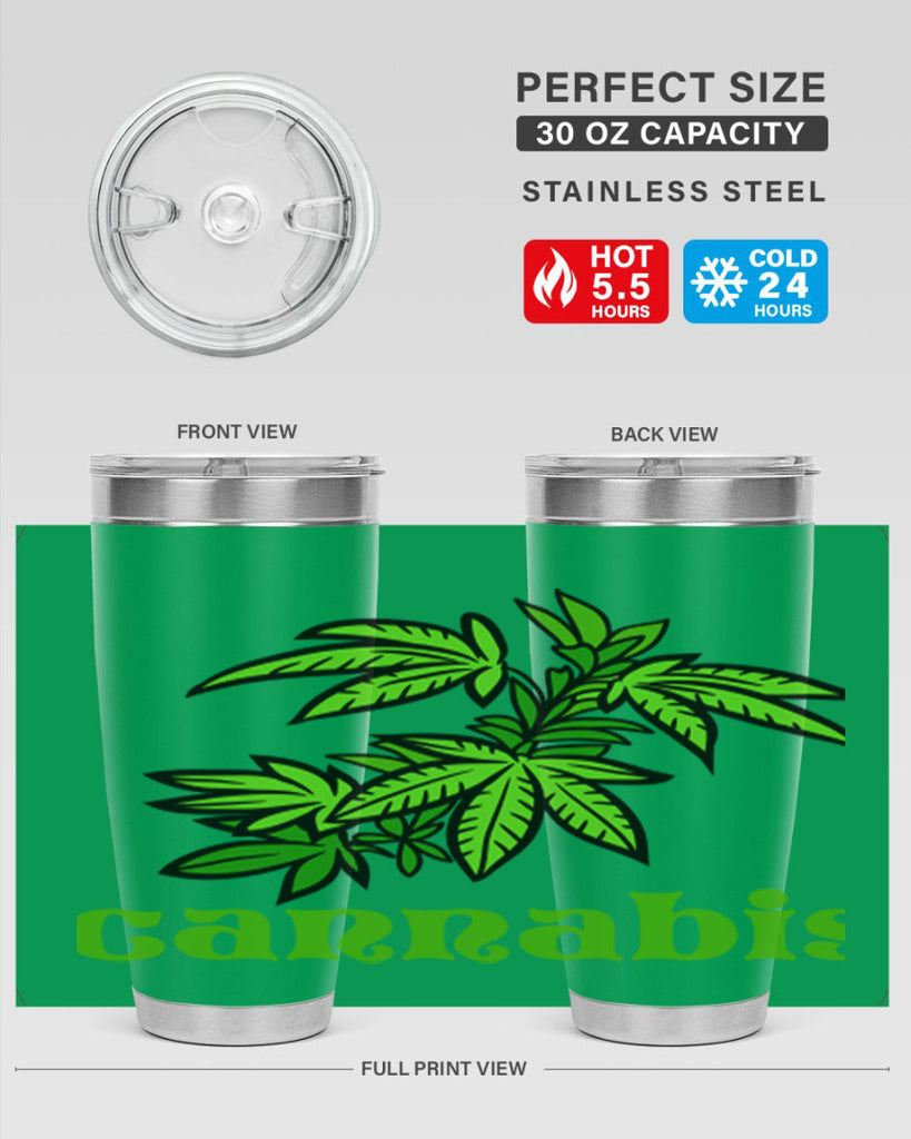 cannabis 38#- marijuana- Tumbler