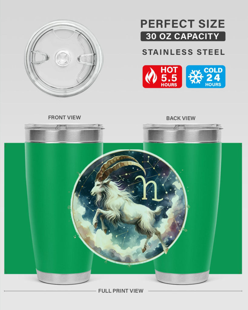 capricorn 211#- zodiac- Tumbler