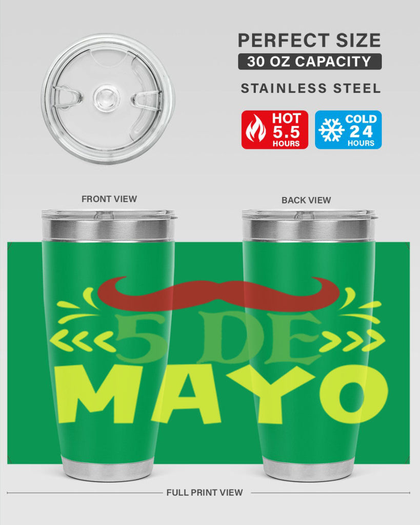 de mayo 5#- cinco de mayo- Tumbler