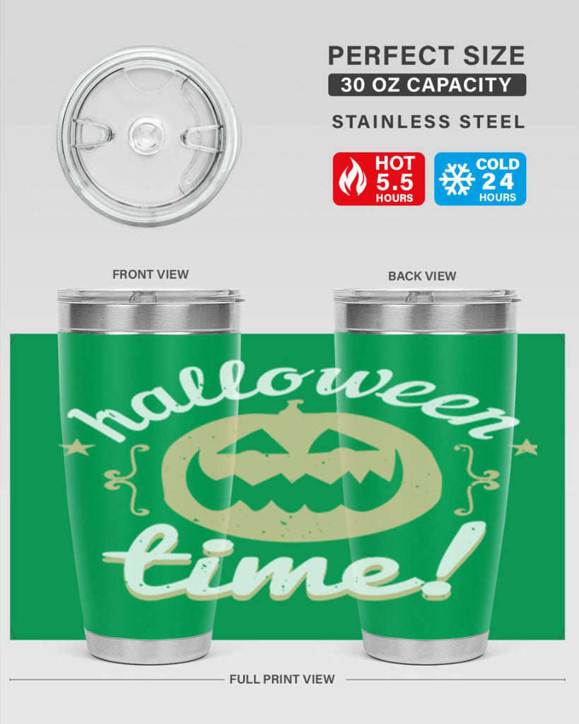 halloween time 157#- halloween- Tumbler