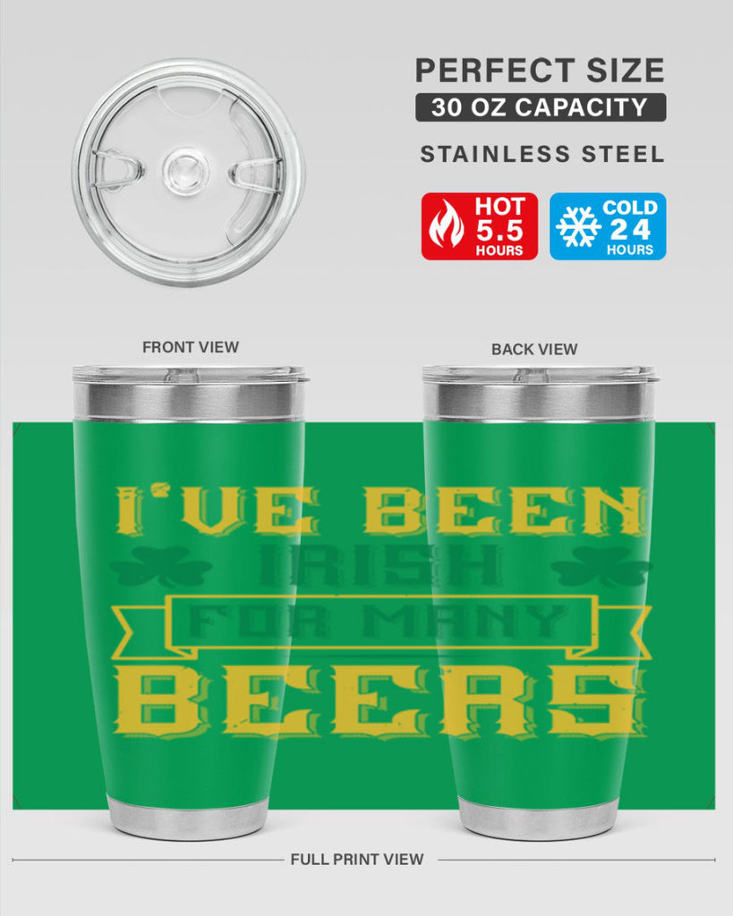 ive been irish for many beers 70#- beer- Tumbler