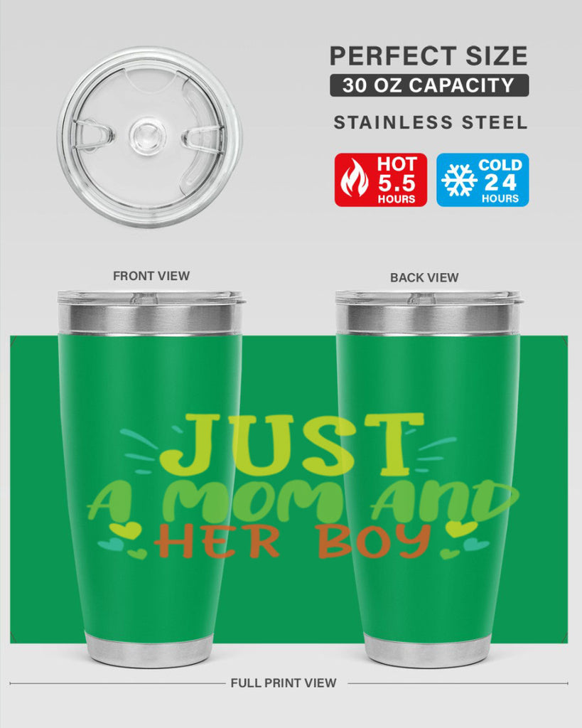 just a mom and her girl 391#- mom- Tumbler