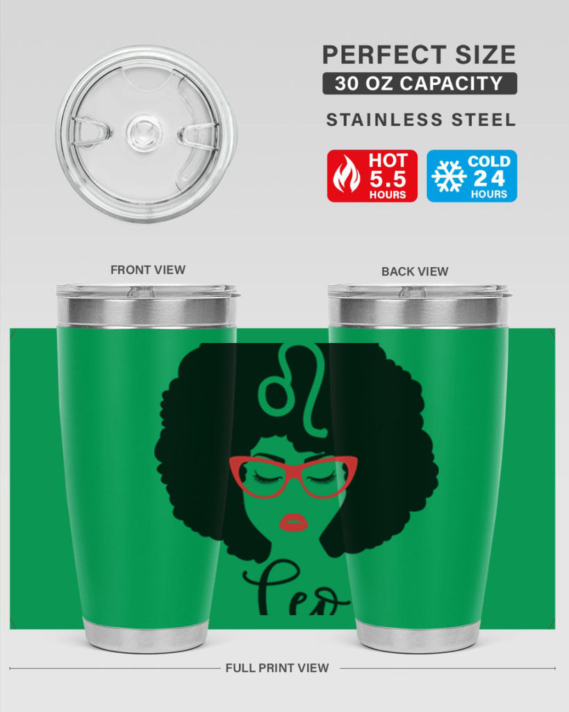 leo 298#- zodiac- Tumbler