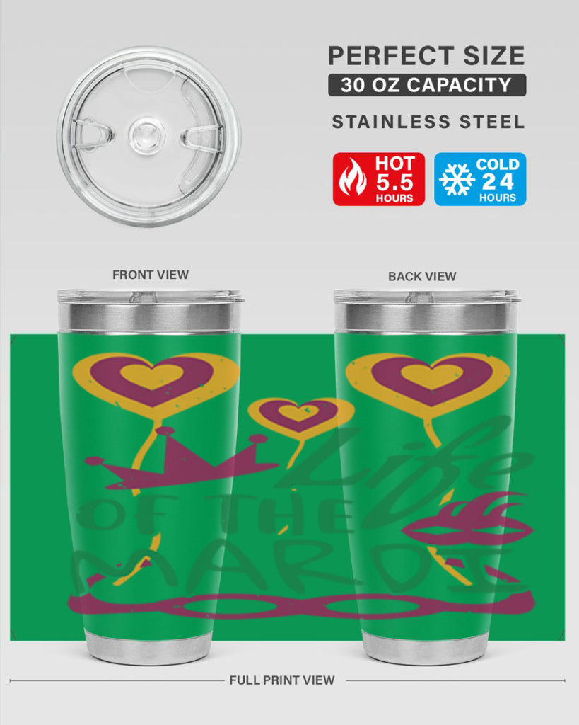life of the mardi 49#- mardi gras- Tumbler