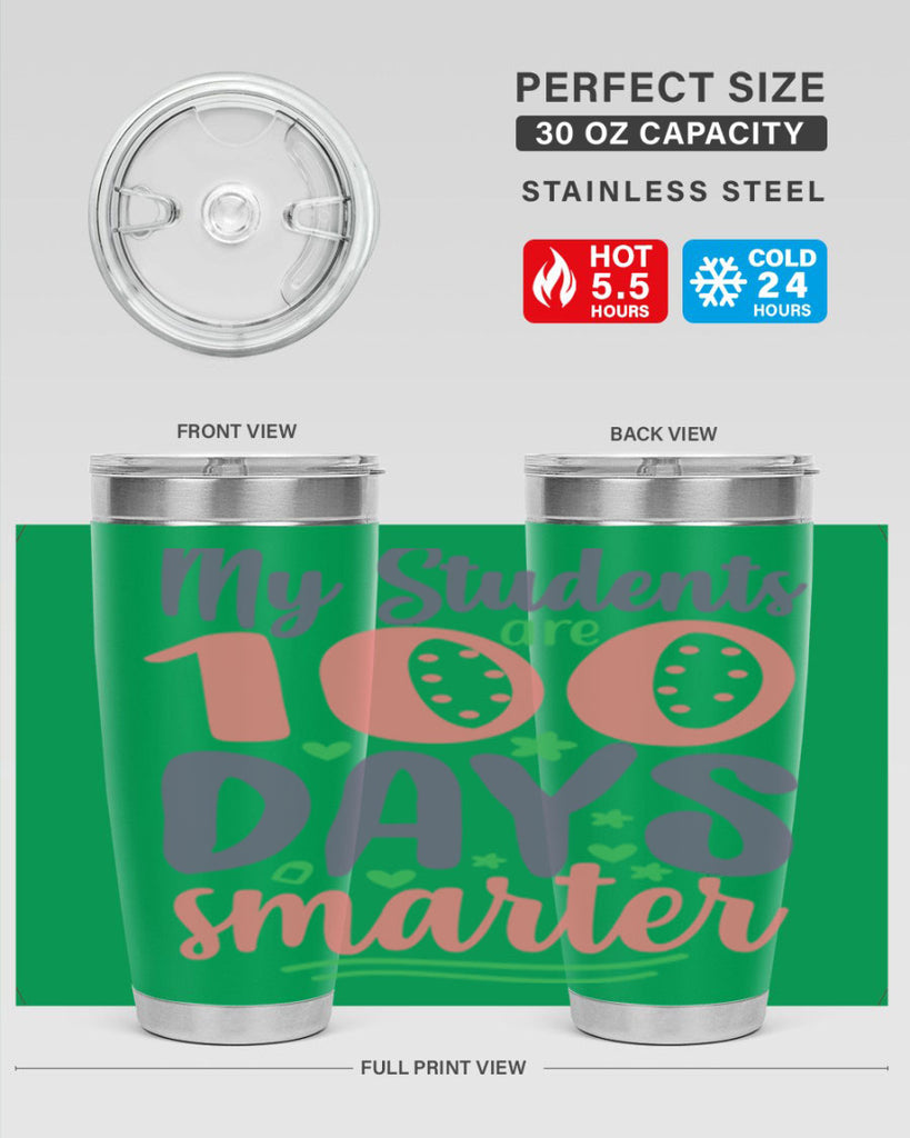 my student are 100 days 14#- 100 days of school- Tumbler