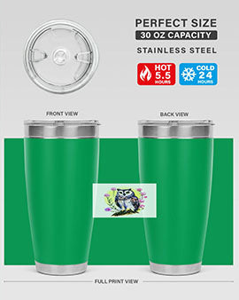 owl 18#- owl- Tumblers