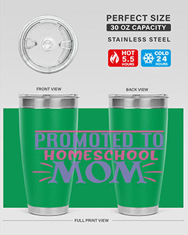 promoted to homeschool mom Style 49#- corona virus- Tumbler