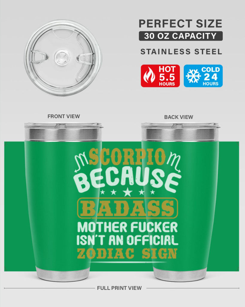 scorpio 432#- zodiac- Tumbler