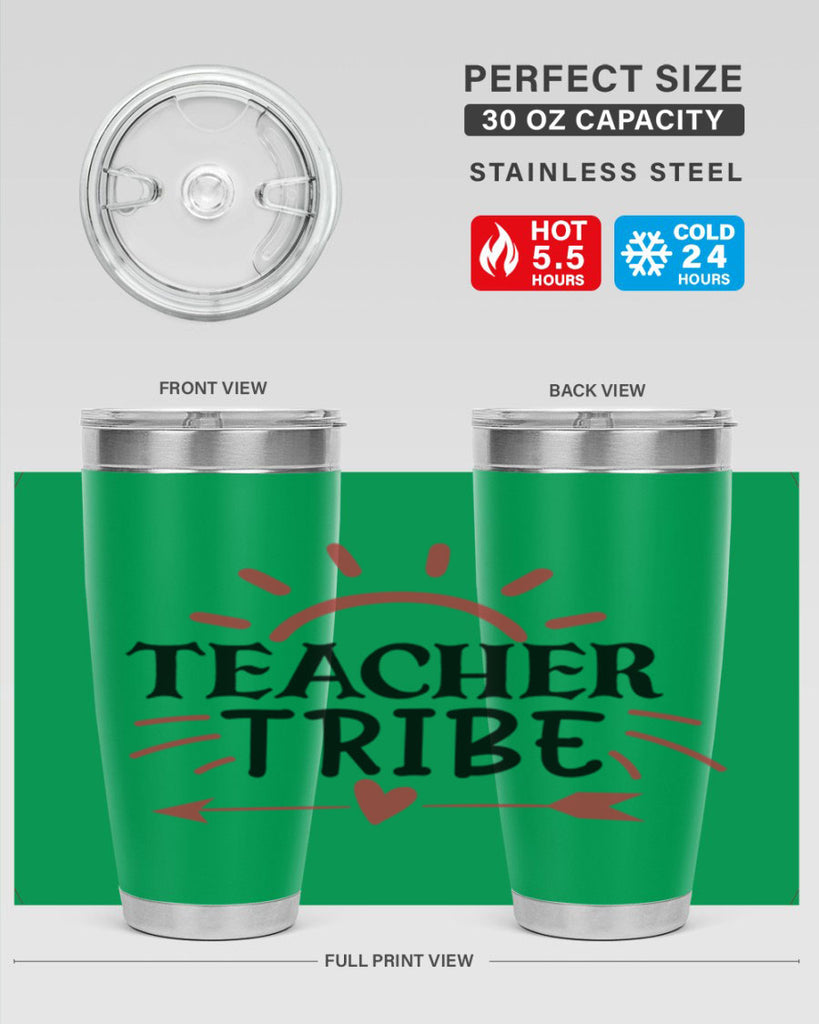 teacher tribe Style 201#- teacher- tumbler