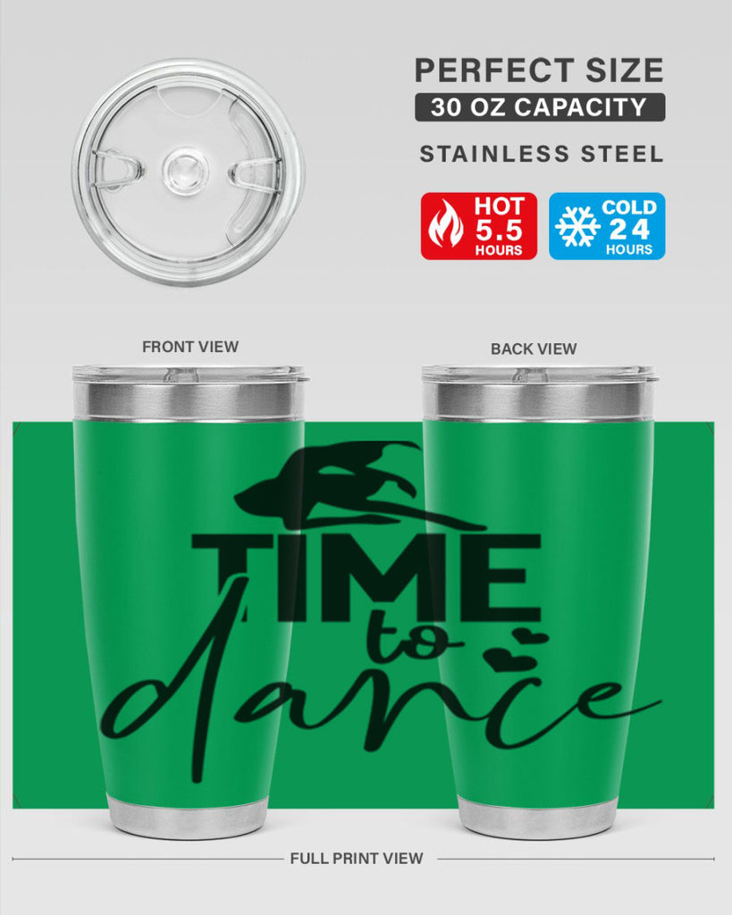 time to dance 84#- ballet- Tumbler