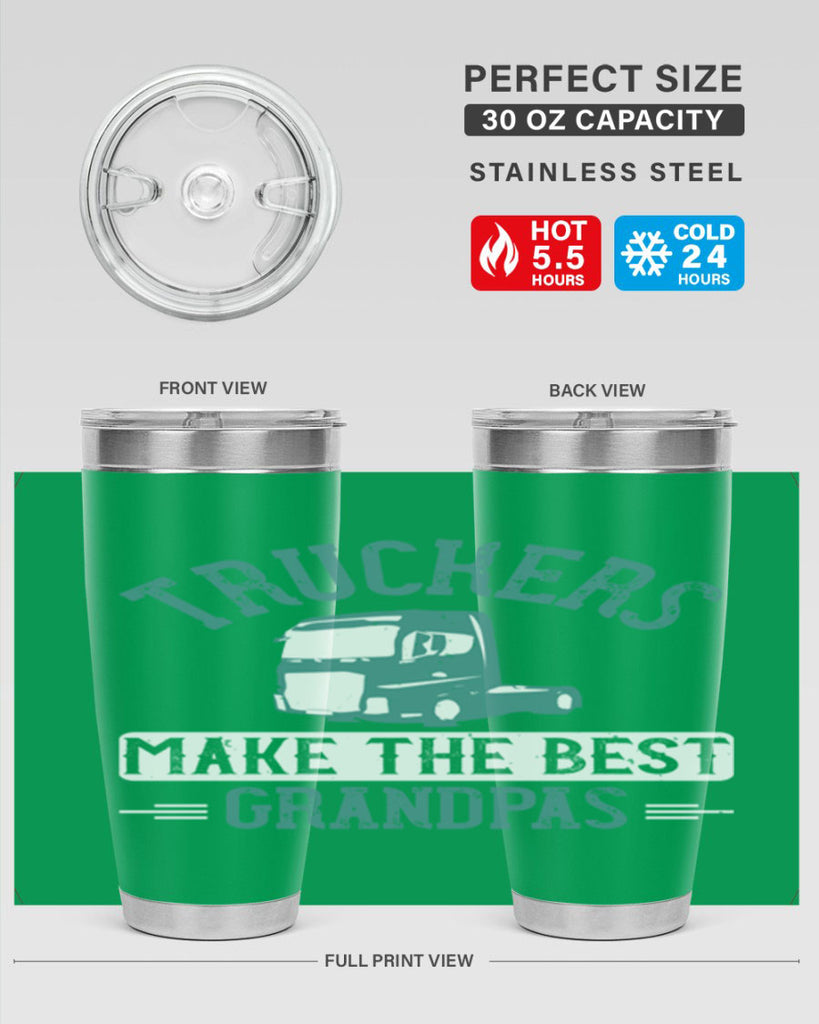 truckers make the best grandpas Style 12#- truck driver- tumbler