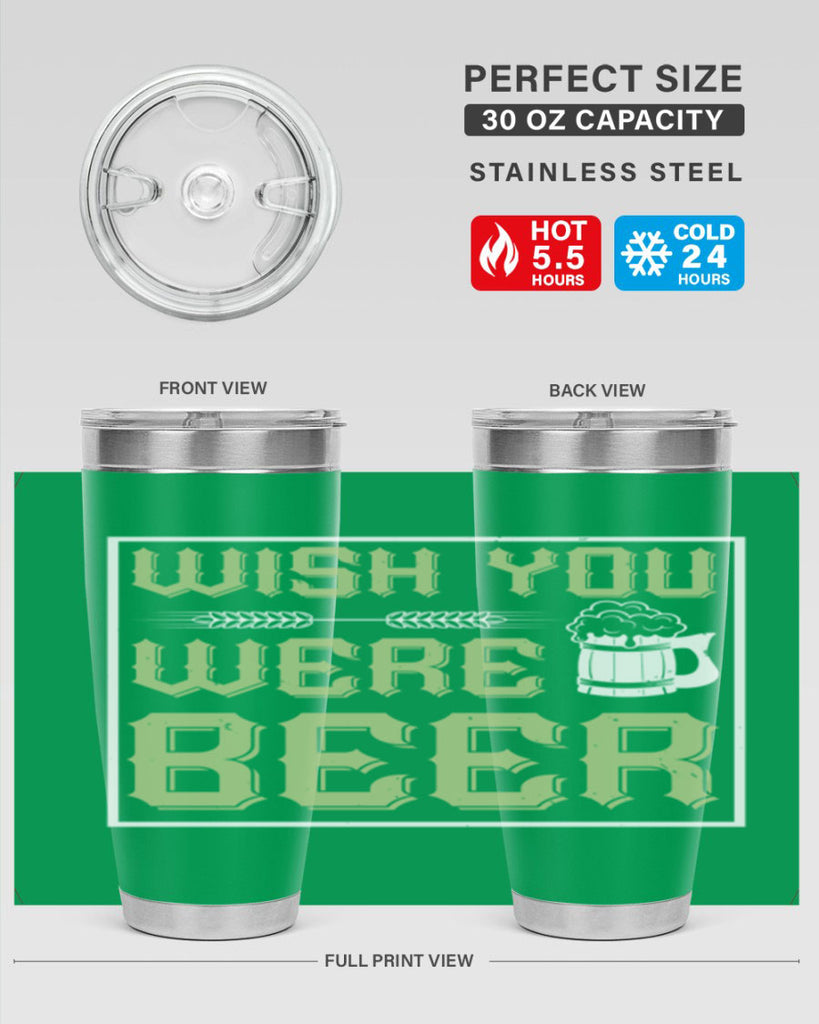 wish you were beer 2#- beer- Tumbler