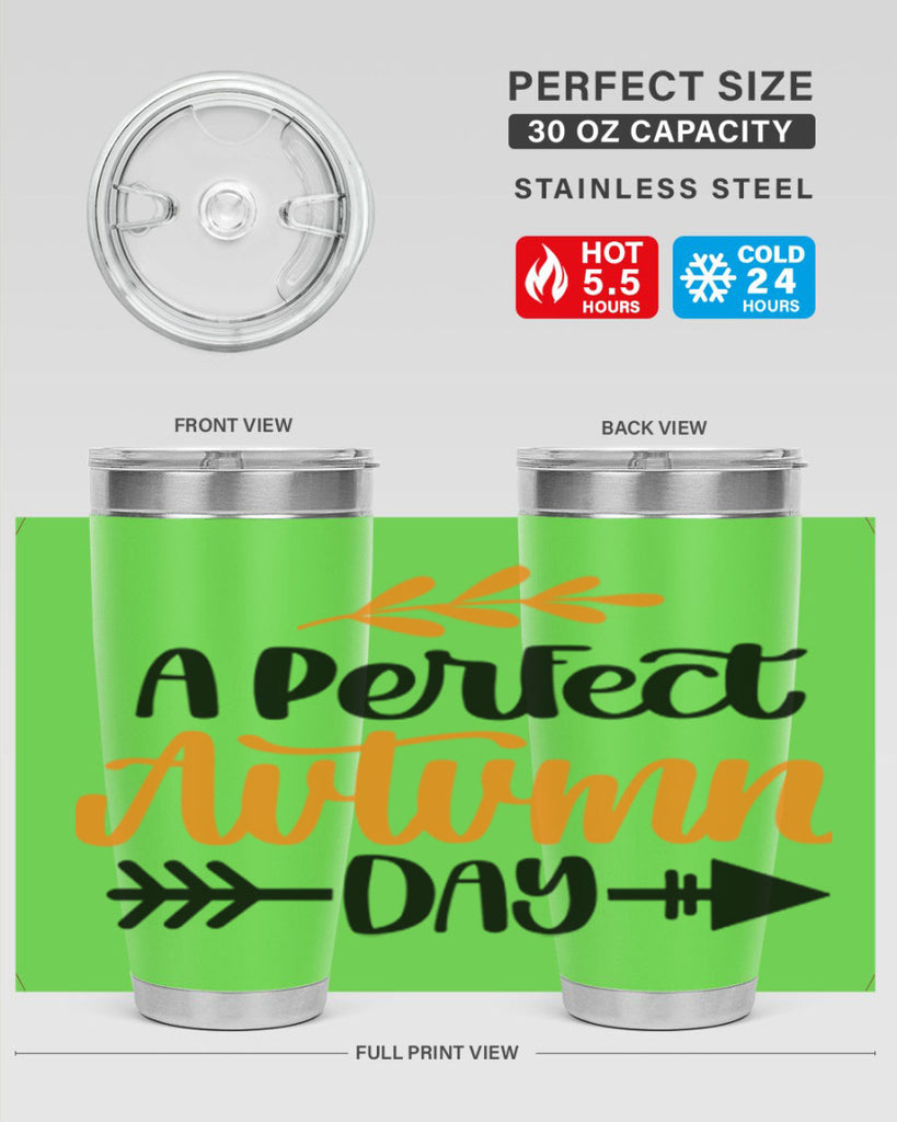 A Perfect Autumn Day 470#- fall- Tumbler