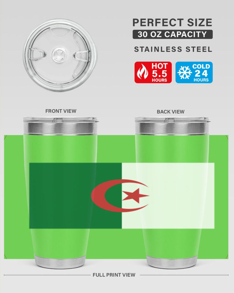 Algeria 195#- world flags- Tumbler