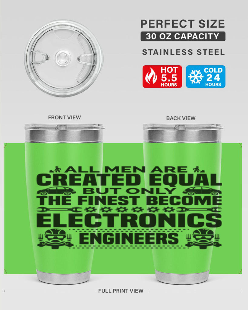 All men are created Style 21#- engineer- tumbler