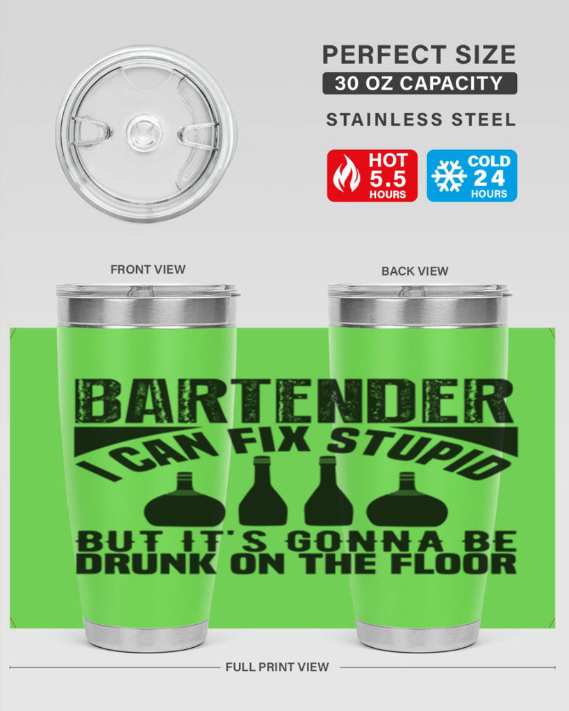 Bartender I can fix Style 9#- bartender- tumbler