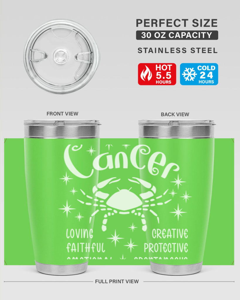 Cancer 150#- zodiac- Tumbler