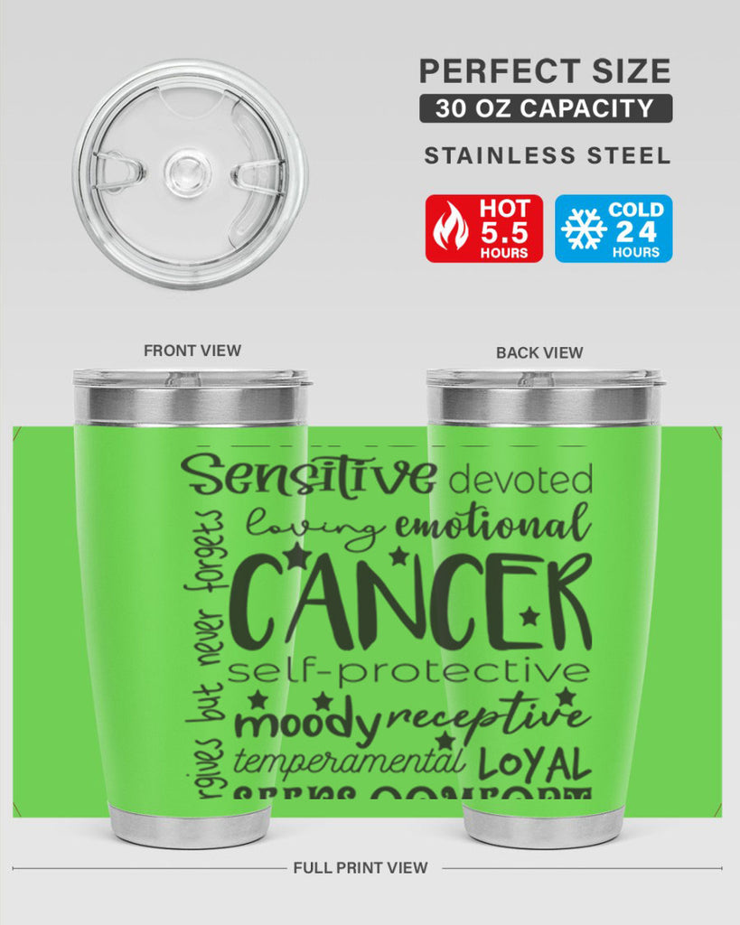 Cancer 565#- zodiac- Tumbler