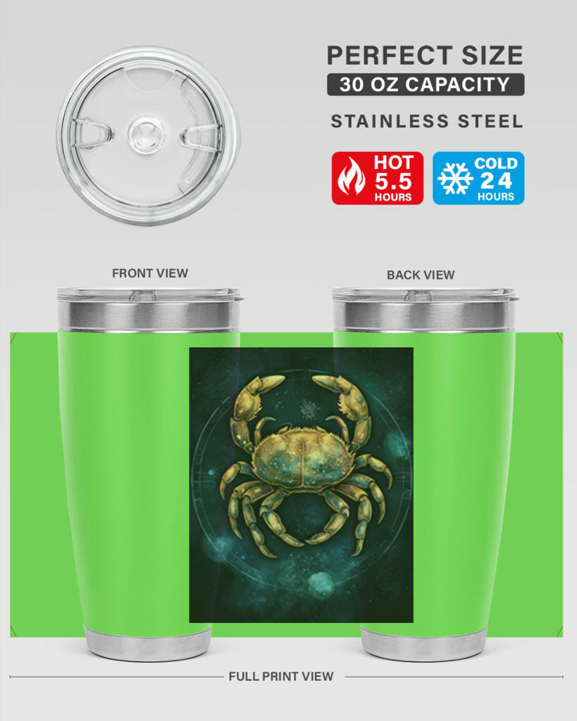 Cancer 57#- zodiac- Tumbler