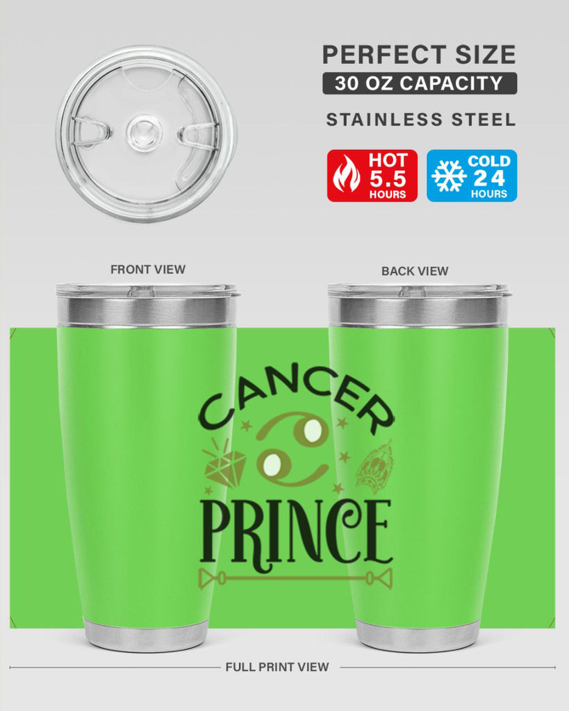 Cancer prince 159#- zodiac- Tumbler