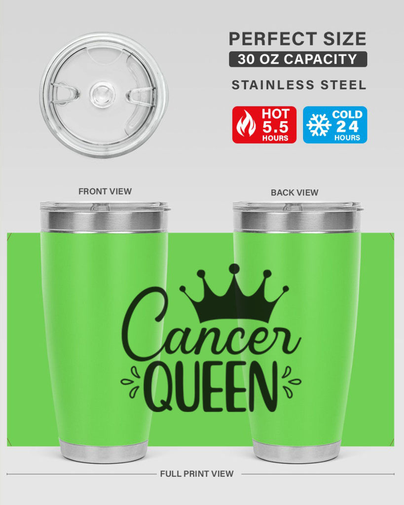Cancer queen 161#- zodiac- Tumbler